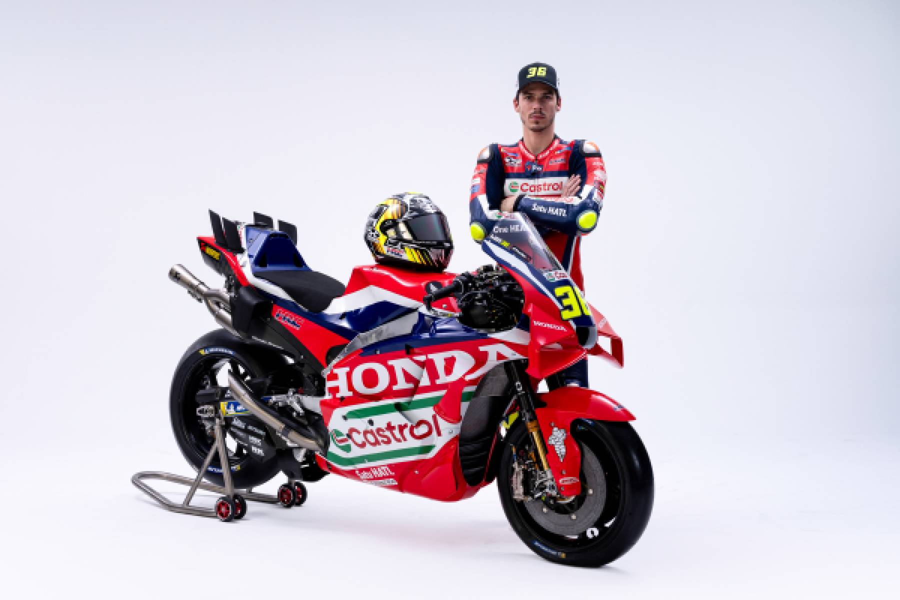 Honda riders gathered for a community automotive and motorcycle event